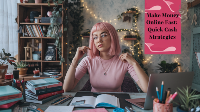 Make Money Online Fast: Quick Cash Strategies