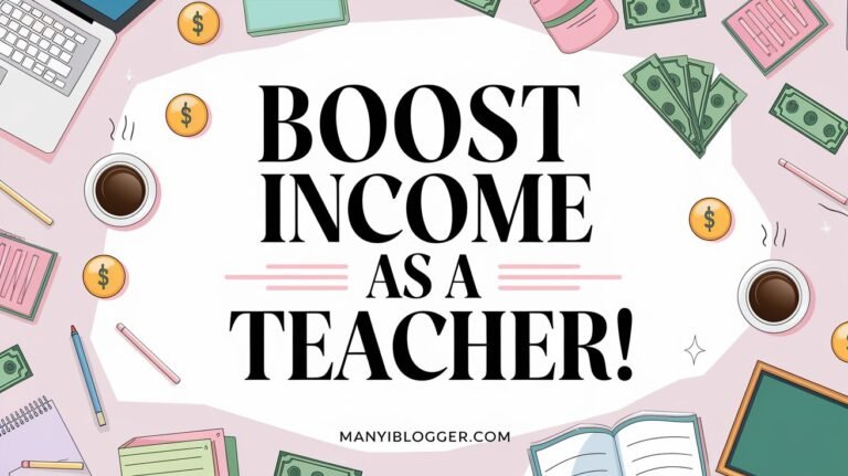 10 Ways for Teachers to Make Money Online Today